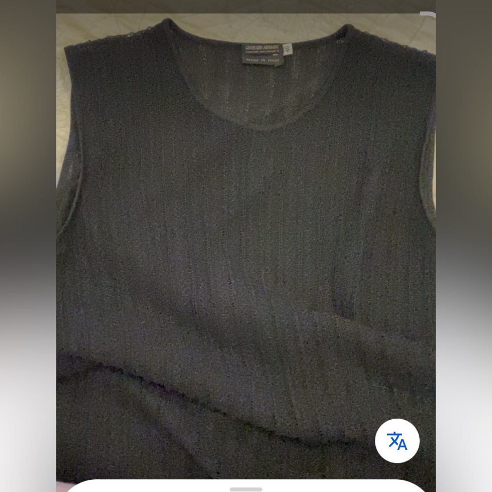Giorgio Armani Made in Italy Shear Top
